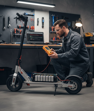 E-Scooter or E-Bike Diagnosis.