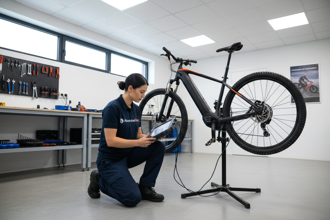 E-Scooter or E-Bike Diagnosis.
