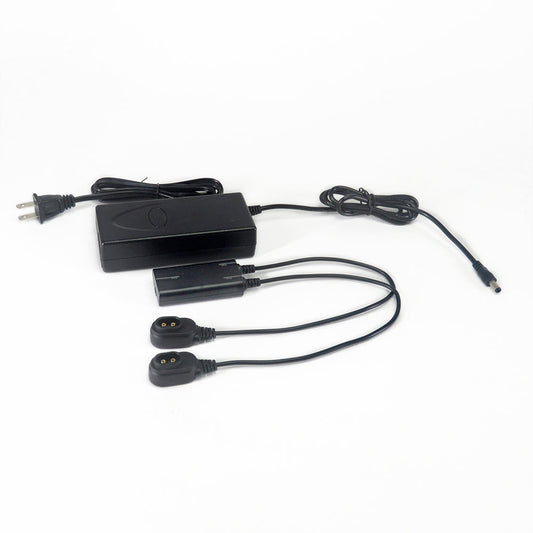 2in1 Battery Charger with Two Charging Ports for Manta Sea Scooter