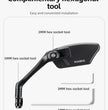 ROCKBROS Bicycle Cycling Rearview Mirror 360° Rotatable Bike Handlebar Mirror