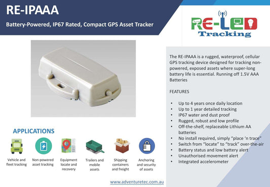 RE-IPAAA GPS Tracking Device